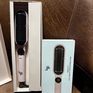 Lange Black and White Hair Styling Comb